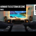 ¿Cómo puedo crear un sistema de cine en casa?