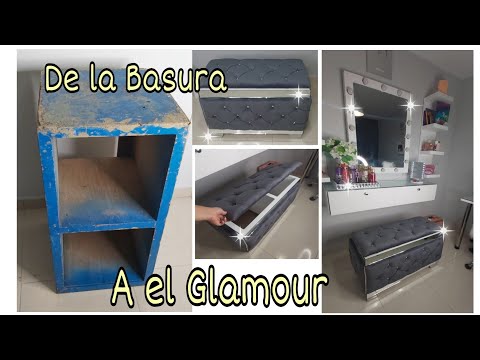 ¿Qué puedo hacer para reutilizar muebles viejos?