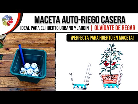 ¿Puedo hacer mis propias macetas de autorriego?